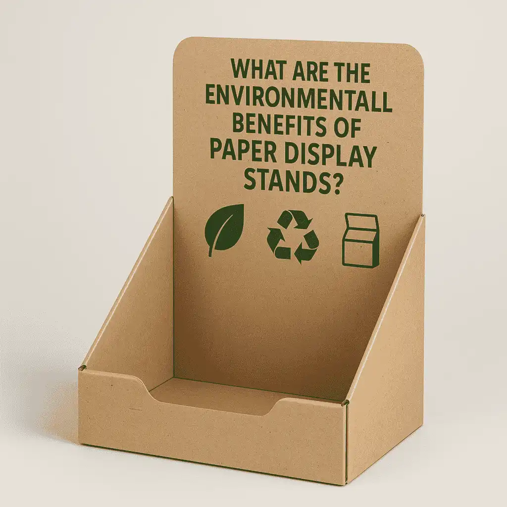 What Are the Environmental Benefits of Paper Display Stands?